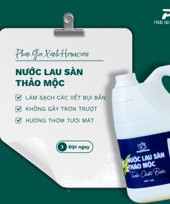 Nước lau sàn thảo mộc tinh chất bưởi PGX 3.8l