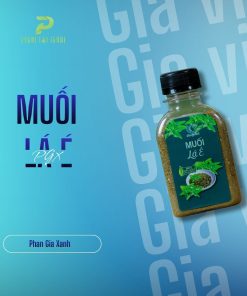 Muối lá é Phan Gia Xanh