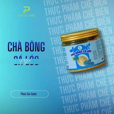 Chà bông cá lóc Phan Gia Xanh