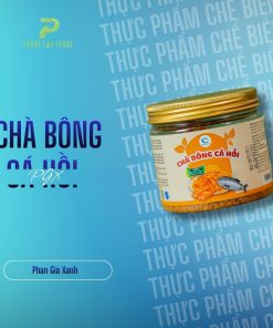 Chà bông cá hồi Phan Gia Xanh
