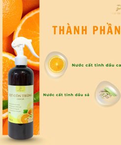 Xịt côn trùng cam sả PGX