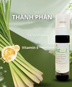 Nước cất tinh dầu sả PGX 100ml