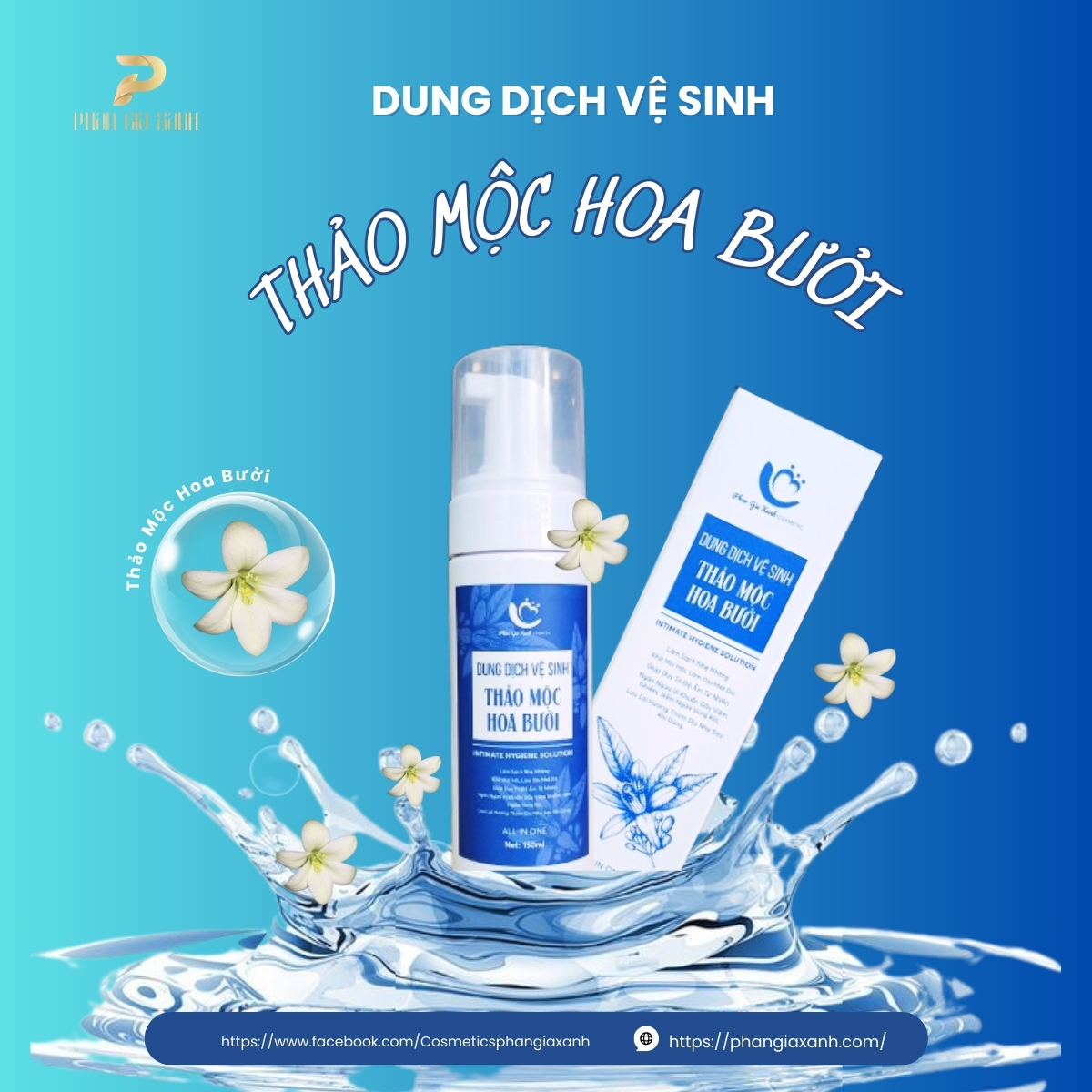 DDVS thảo mộc hoa bưởi PGX 1 DDVS Thảo mộc hoa bưởi PGX