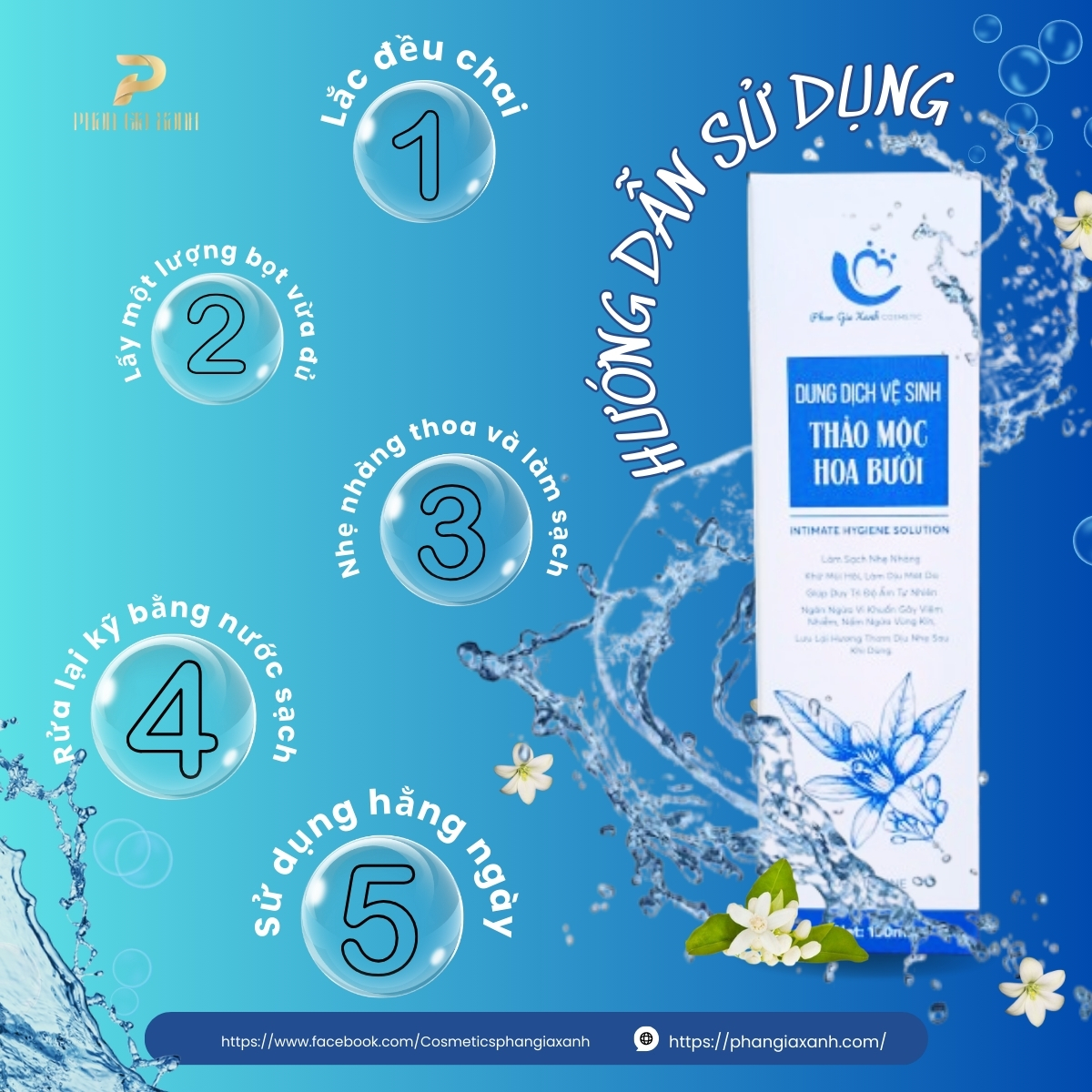 DDVS thảo mộc hoa bưởi PGX 4 DDVS Thảo mộc hoa bưởi PGX