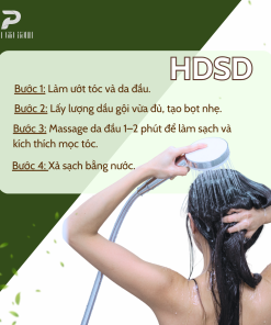 Dầu gội thảo mộc thuần chay PGX 300ml