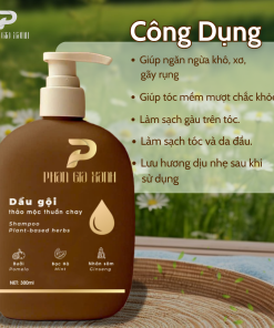 Dầu gội thảo mộc thuần chay PGX 300ml