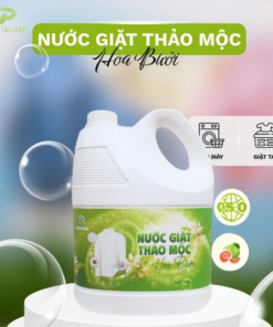 Nước giặt thảo mộc tinh chất hoa bưởi 3,8 lít