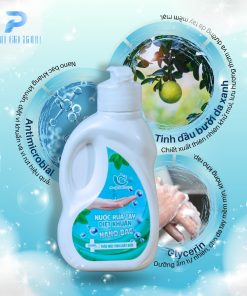 Nước rửa tay diệt khuẩn Nano Bạc tinh chất bưởi PGX 150ml