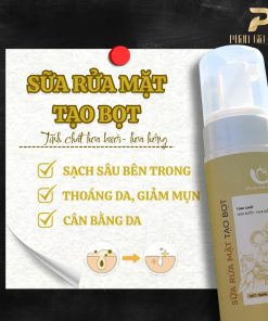 Sữa rửa mặt tạo bọt tinh chất hoa bưởi - hoa hồng PGX 150ML