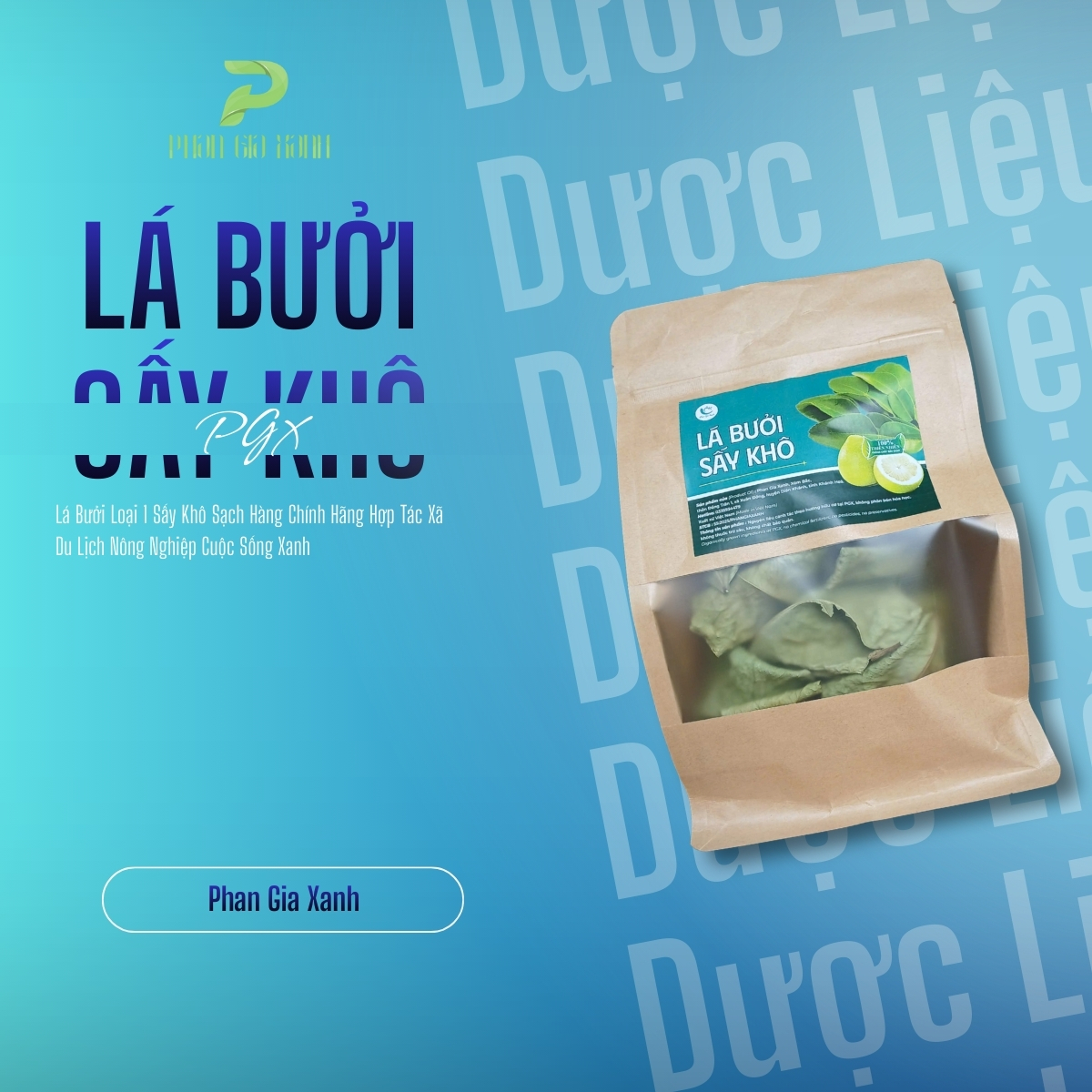 Lá vối sấy khô PGX 250gr Lá vối sấy khô PGX 250gr