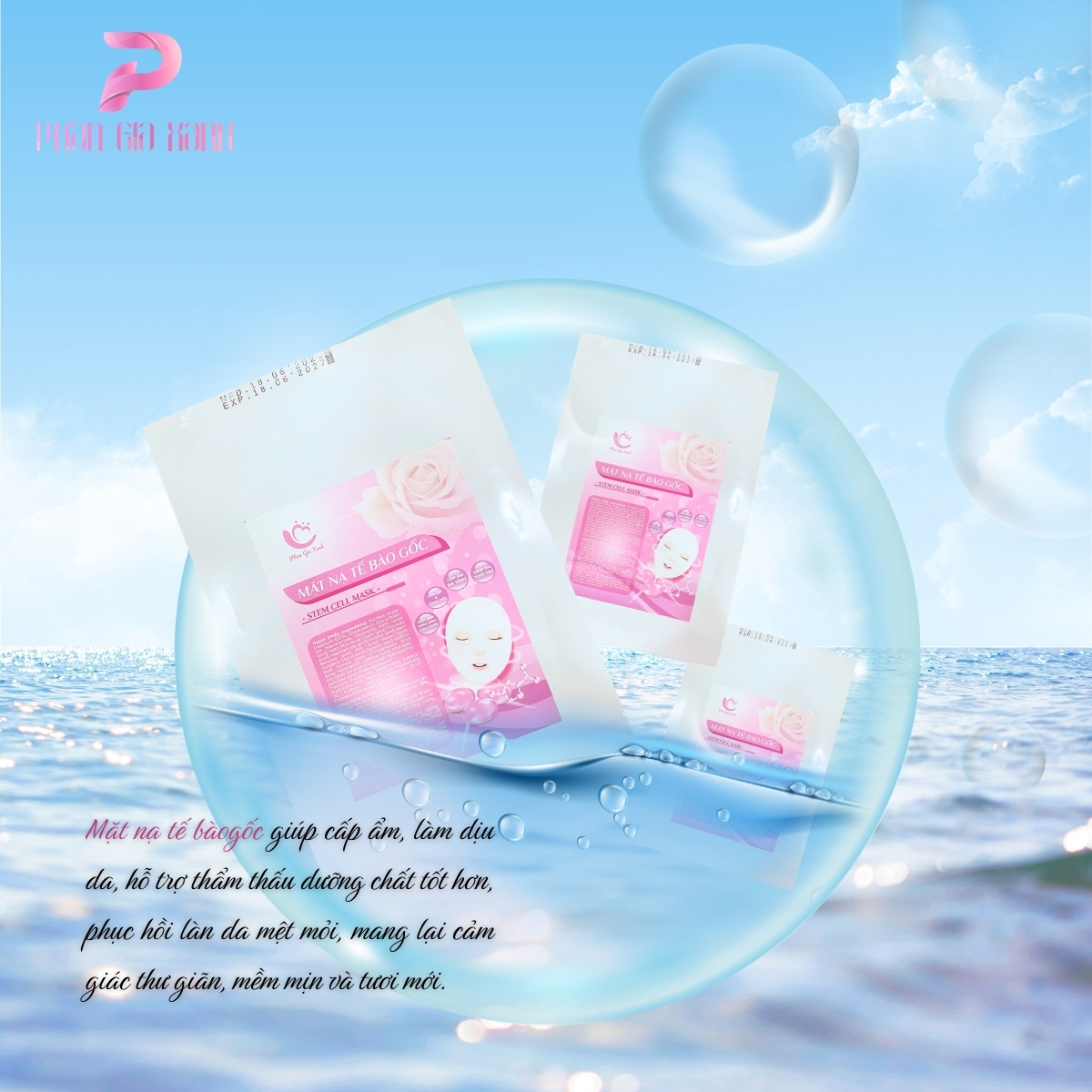 mặt nạ tế bào gốc PGX 2 Mặt nạ thế bào gốc PGX