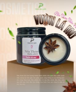 Nến thơm thiên nhiên Vườn lá mơ PGX