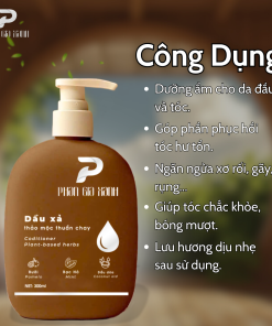 Dầu xả thảo mộc thuần chay PGX 300ml